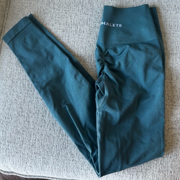 Alphalete Pants - Alphalete Amplify Leggings - Pier Blue